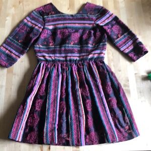 ASOS Original A Line Fitted Embroidered Dress